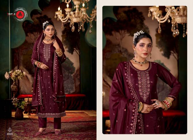 Rihana By Triple Aaa Georgette Sequence Work Designer Suits Wholesale Shop In Surat